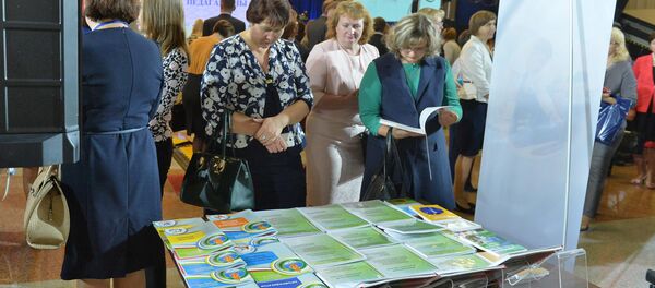 Республиканский педагогический совет с участием Александра Лукашенко Республиканский педагогический совет с участием Александра Лукашенко - Sputnik Беларусь