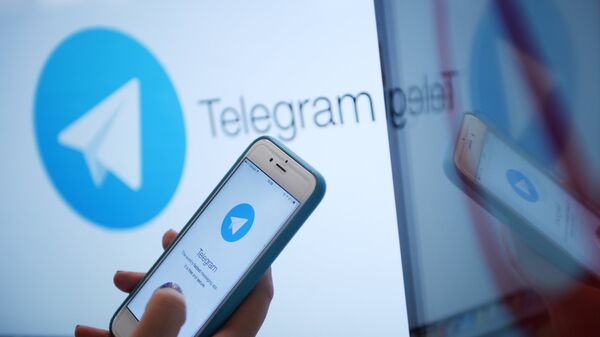 Мессенджер Telegram  - Sputnik Беларусь