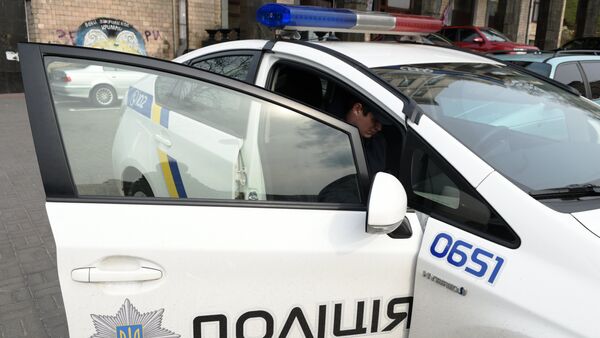 Сотрудники Украинской полиции в Киеве - Sputnik Беларусь