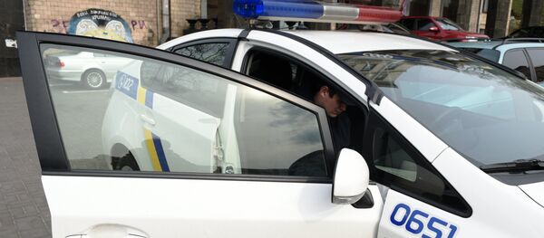 Сотрудники Украинской полиции в Киеве - Sputnik Беларусь