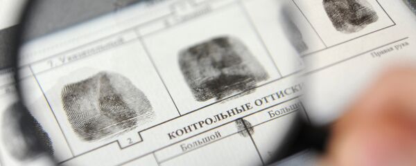 Дактилоскопическая экспертиза, архивное фото Дактилоскопическая экспертиза, архивное фото - Sputnik Беларусь