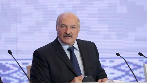 Александр Лукашенко на педсовете 24 августа 2017 года - Sputnik Беларусь