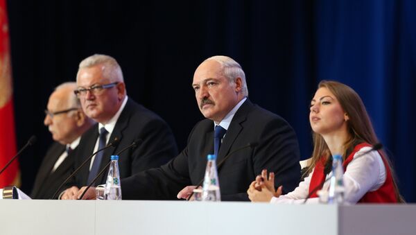 Пленарное заседание Республиканского педсовета с участием Александра Лукашенко - Sputnik Беларусь