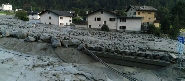 Место схода оползня - Sputnik Беларусь