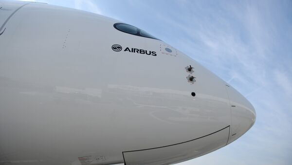 Самолет Airbus, архивное фото - Sputnik Беларусь