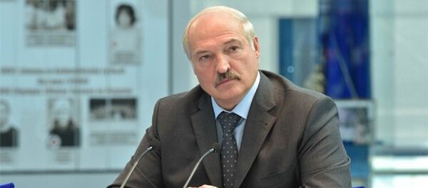 Александр Лукашенко на встрече с игроками и тренерским составом хоккейного клуба Динамо-Минск - Sputnik Беларусь