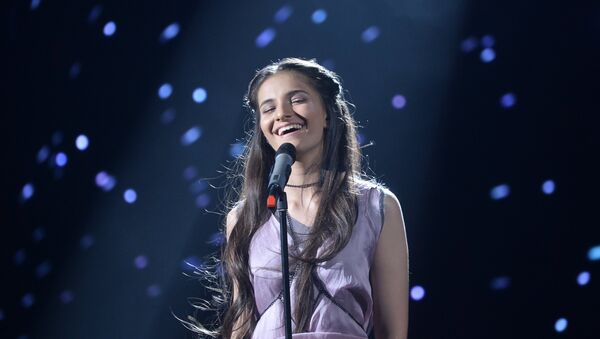 Победительница Национального отбора на детское Евровидение Хелена Мерааи - Sputnik Беларусь