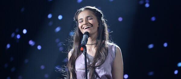 Пераможца нацыянальнага адбору дзіцячага конкурсу Еўрабачанне-2017 Хелена Мерааі - Sputnik Беларусь