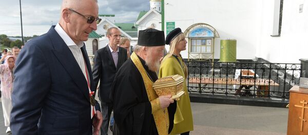 Прибытие частицы мощей святой равноапостольной Марии Магдалины Прибытие частицы мощей святой равноапостольной Марии Магдалины - Sputnik Беларусь