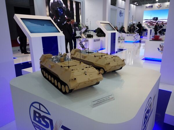 Макеты белорусских бронемашин - Sputnik Беларусь