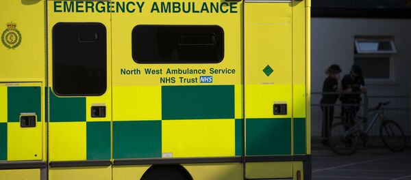 Медицинская машина в Великобритании, архивное фото - Sputnik Беларусь