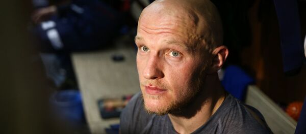 Капитан ХК Динамо-Минск Владимир Денисов - Sputnik Беларусь