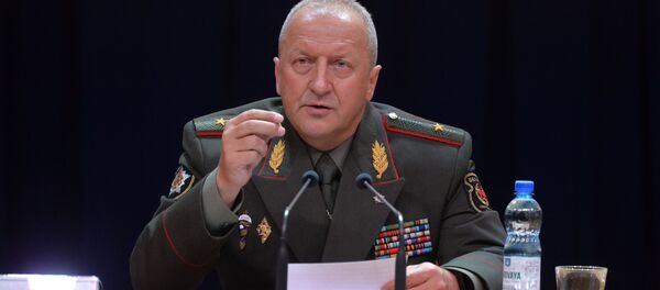 Начальник Генерального штаба Вооруженных Сил – первый заместитель Министра обороны Республики Беларусь генерал-майор Олег Белоконев - Sputnik Беларусь