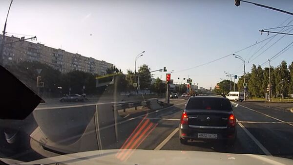 Авария на Алтуфьевском шоссе в Москве - Sputnik Беларусь