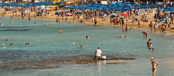 Пляж на Кипре - Sputnik Беларусь