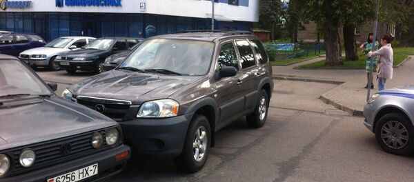 Авария в Минске Авария в Минске - Sputnik Беларусь