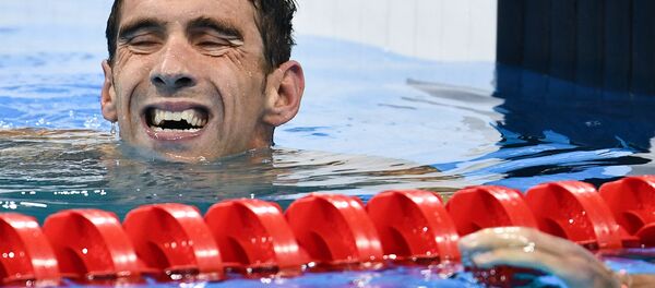 Пловец Майкл Фелпс (США) - Sputnik Беларусь