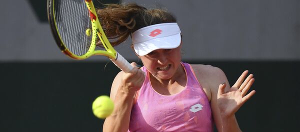 Белорусская теннисистка Александра Саснович - Sputnik Беларусь