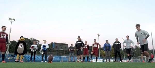 Відэафакт: Крумкачы згулялі ў амерыканскі футбол - Sputnik Беларусь