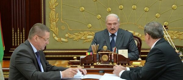 Лукашенко принял с докладом Михаила Русого и Леонида Зайца - Sputnik Беларусь