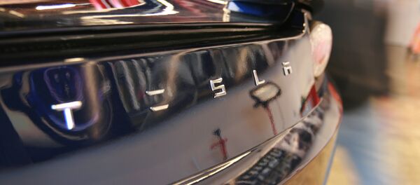 Багажник автомобиля Tesla - Sputnik Беларусь