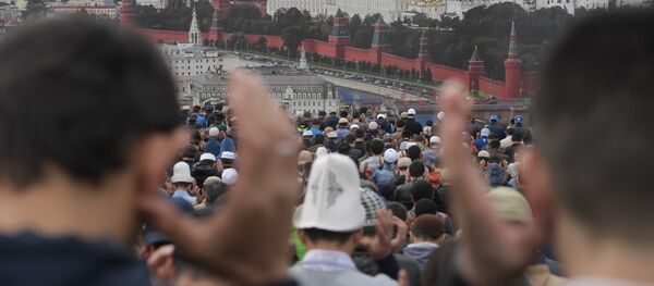Празднование Курбан-Байрама в Москве - Sputnik Беларусь
