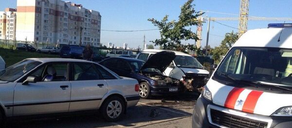 Массовое ДТП в Минске Массовое ДТП в Минске - Sputnik Беларусь