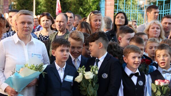 День знаний в минской гимназии, архивное фото - Sputnik Беларусь