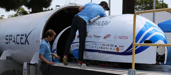 Испытание Hyperloop One - Sputnik Беларусь