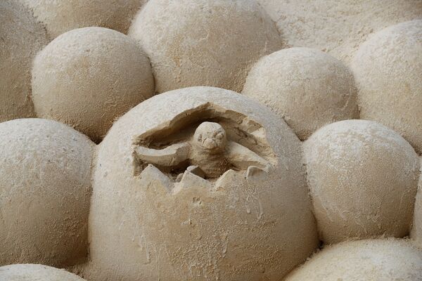 Замок строился в течение трех с половиной недель - Sputnik Беларусь