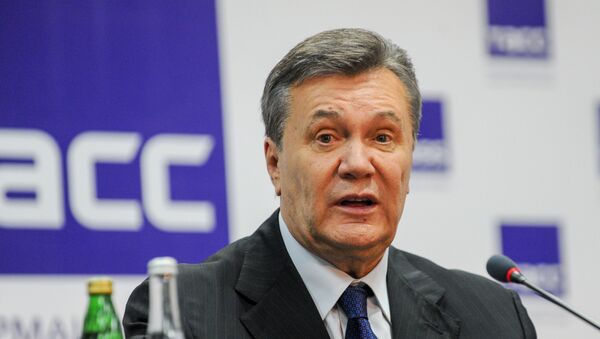 Бывший президент Украины Виктор Янукович - Sputnik Беларусь