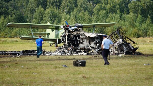 В Балашихе на авиашоу разбился самолет - Sputnik Беларусь
