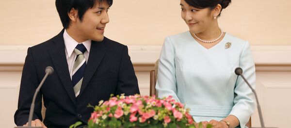 Принцесса Мако Акисино и ее избранник Кей Комуро - Sputnik Беларусь