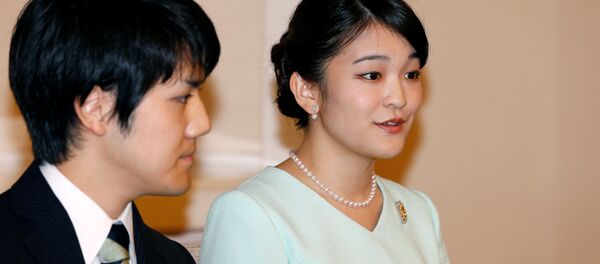 Принцесса Мако с женихом - Sputnik Беларусь