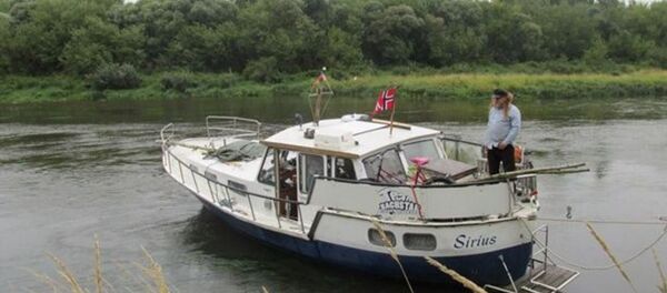 Яхта с гражданами Норвегии села на мель в Витебской области - Sputnik Беларусь