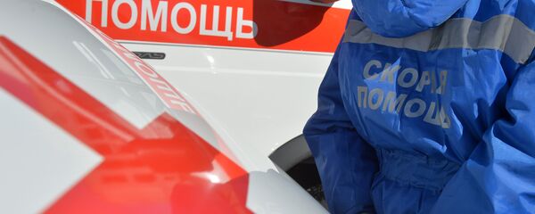 Вручение автомобилей Скорой медицинской помощи учреждениям здравоохранения Республики Татарстан - Sputnik Беларусь