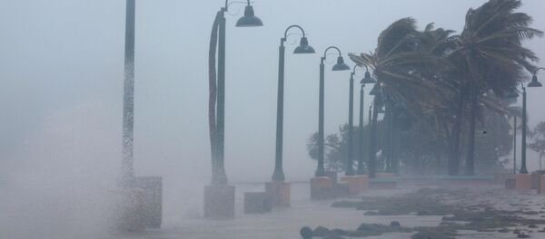 Ураган Ирма бушует на острове Фахардо в северной части Карибского бассейна - Sputnik Беларусь