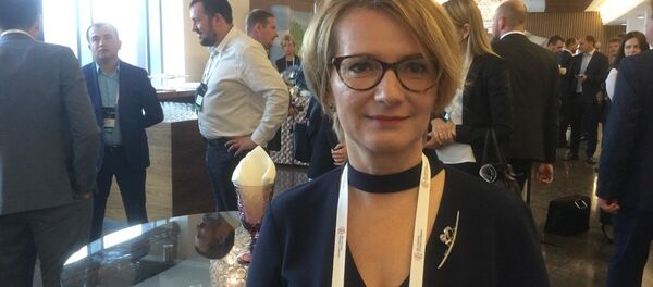 Генеральный директор БКК Елена Кудрявец Генеральный директор БКК Елена Кудрявец - Sputnik Беларусь