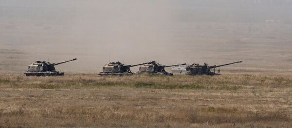 На полигоне ЗВО - Sputnik Беларусь