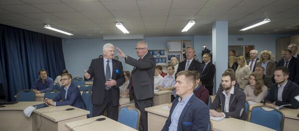 Адкрыццё новага корпусу БДУІР - Sputnik Беларусь