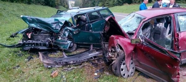 ДТП в Дзержинском районе, в котором погибли два человека - Sputnik Беларусь