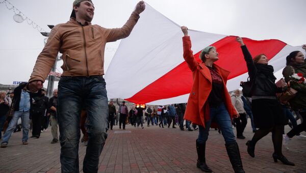 Шествие оппозиции в Минске - Sputnik Беларусь