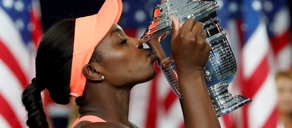Победительница US Open 83-я ракетка мира Слоан Стивенс - Sputnik Беларусь