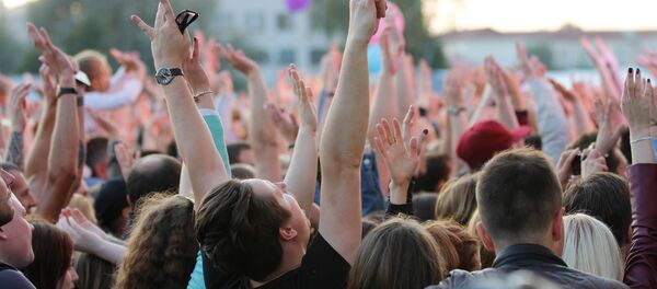 На концерте, архивное фото - Sputnik Беларусь