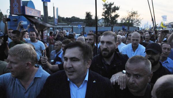 Михаил Саакашвили пересек польско-украинскую границу - Sputnik Беларусь