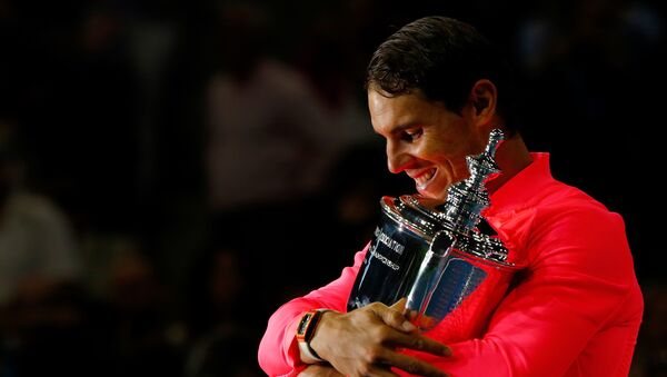 Рафаэль Надаль стал трехкратным победителем Открытого чемпионата США по теннису - Sputnik Беларусь