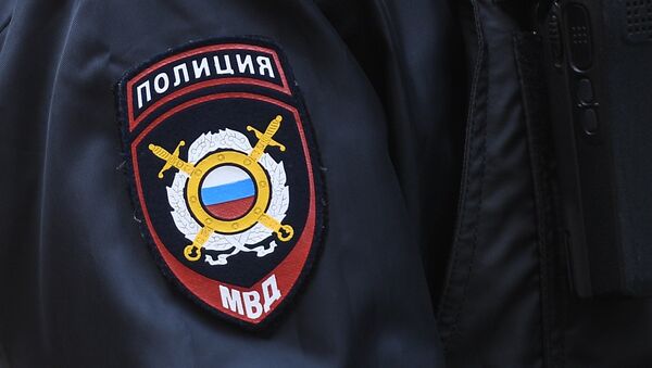 Нашивка на рукаве сотрудника полиции - Sputnik Беларусь