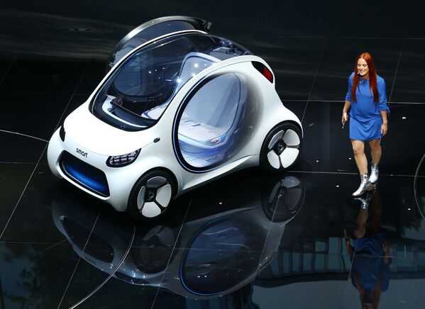 Автомобиль будущего Smart Vision EQ Fortwo - Sputnik Беларусь
