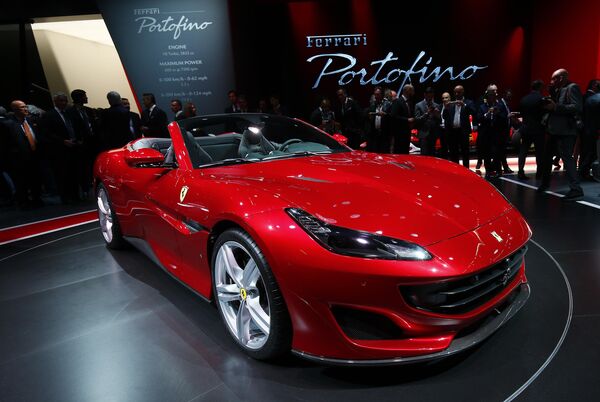 Новая модель Ferrari Portofino - Sputnik Беларусь