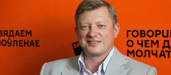 Дырэктар Нацыянальнага антыдопінгавага агенцтва Рэспублікі Беларусь Дзяніс Мужухін - Sputnik Беларусь